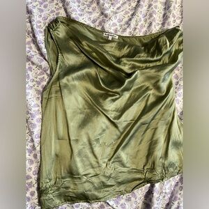 Reformation cowl neck top